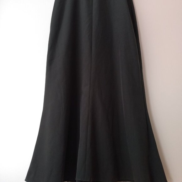 Amish Mennonite Cape Dress 38"B 30"W Handmade Modest Dark Green Fishtail Bottom - Picture 7 of 14